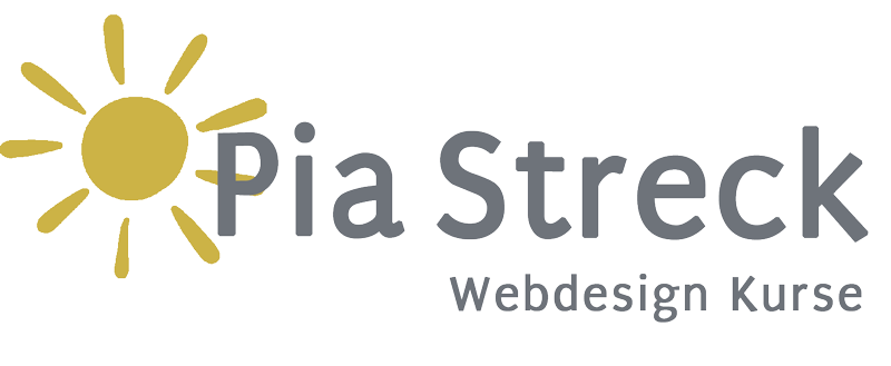 Pia Streck Webdesign Kurse